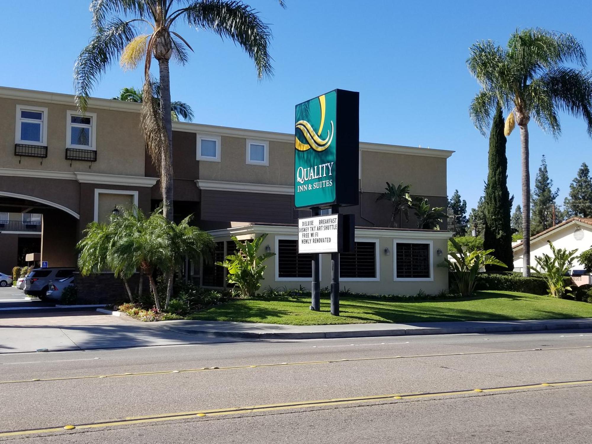 Quality Inn & Suites Anaheim Maingate Kültér fotó